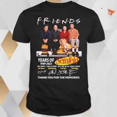 Friends 1989 – 2023 Years Of Seinfeld Thank You For Memories T-Shirt