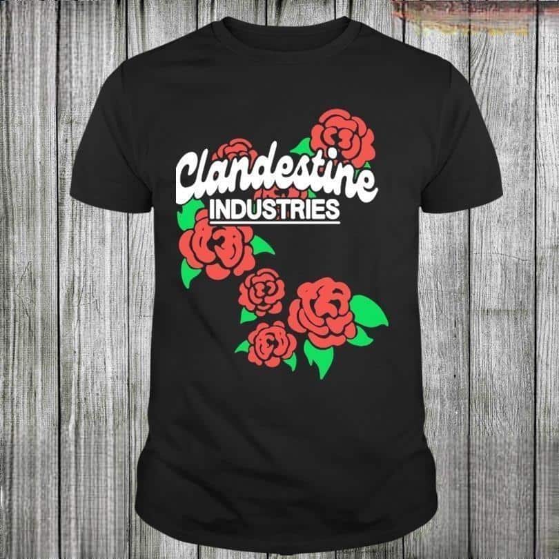 Merch Band Of Roses T-Shirt Clandestine Industries