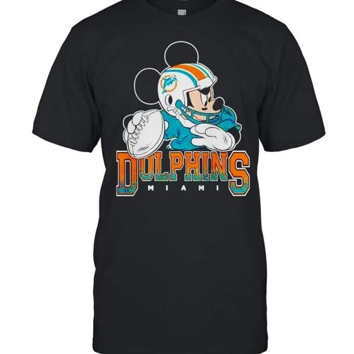NFL Miami Dolphins T-Shirt Disney Mickey
