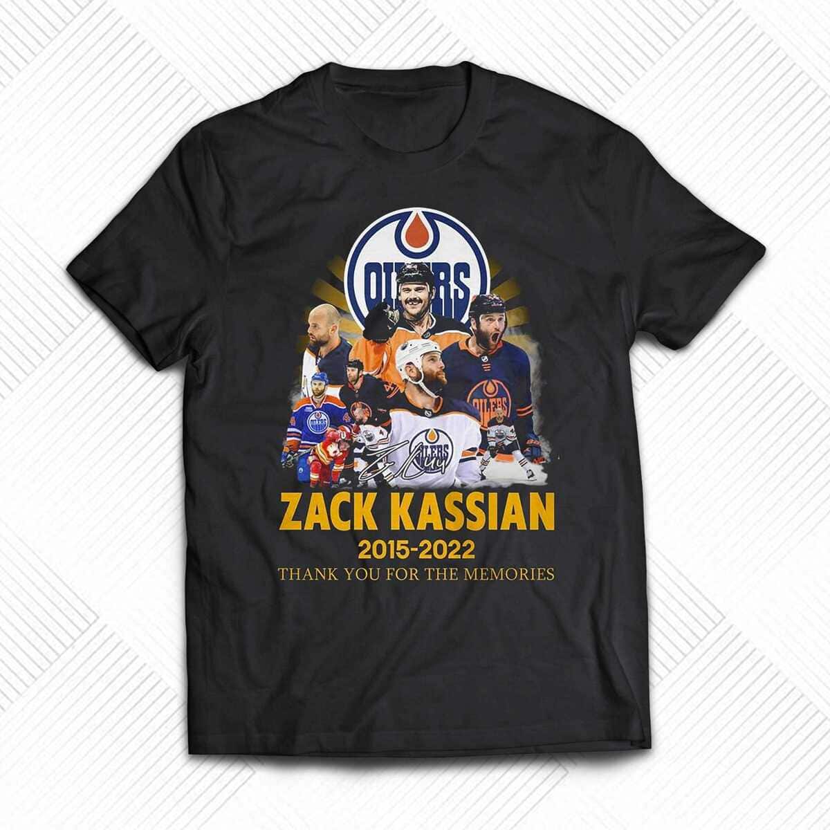 Zack Kassian T-Shirt Thank You For The Memories