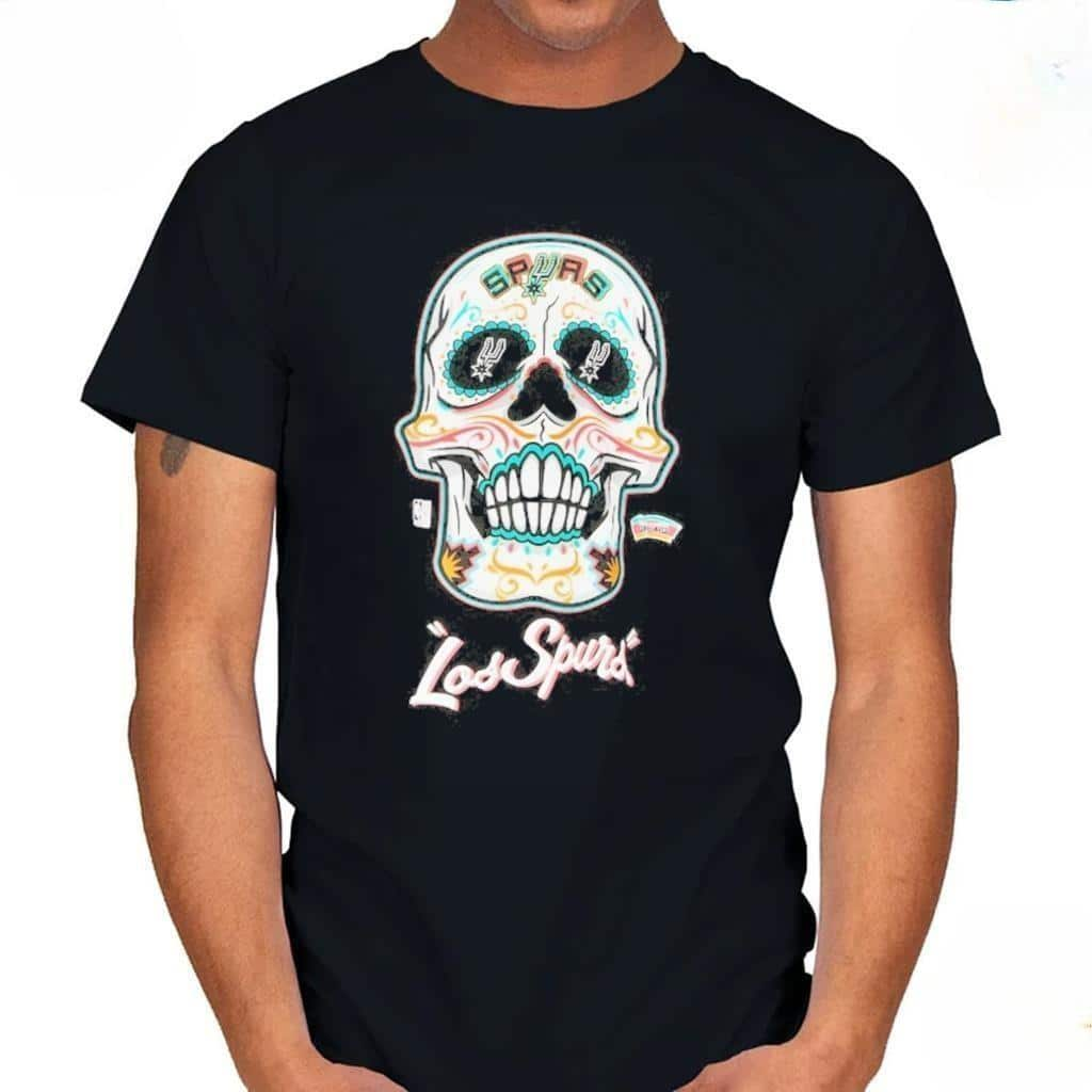 Spurs sugar skull shirt new arrivals