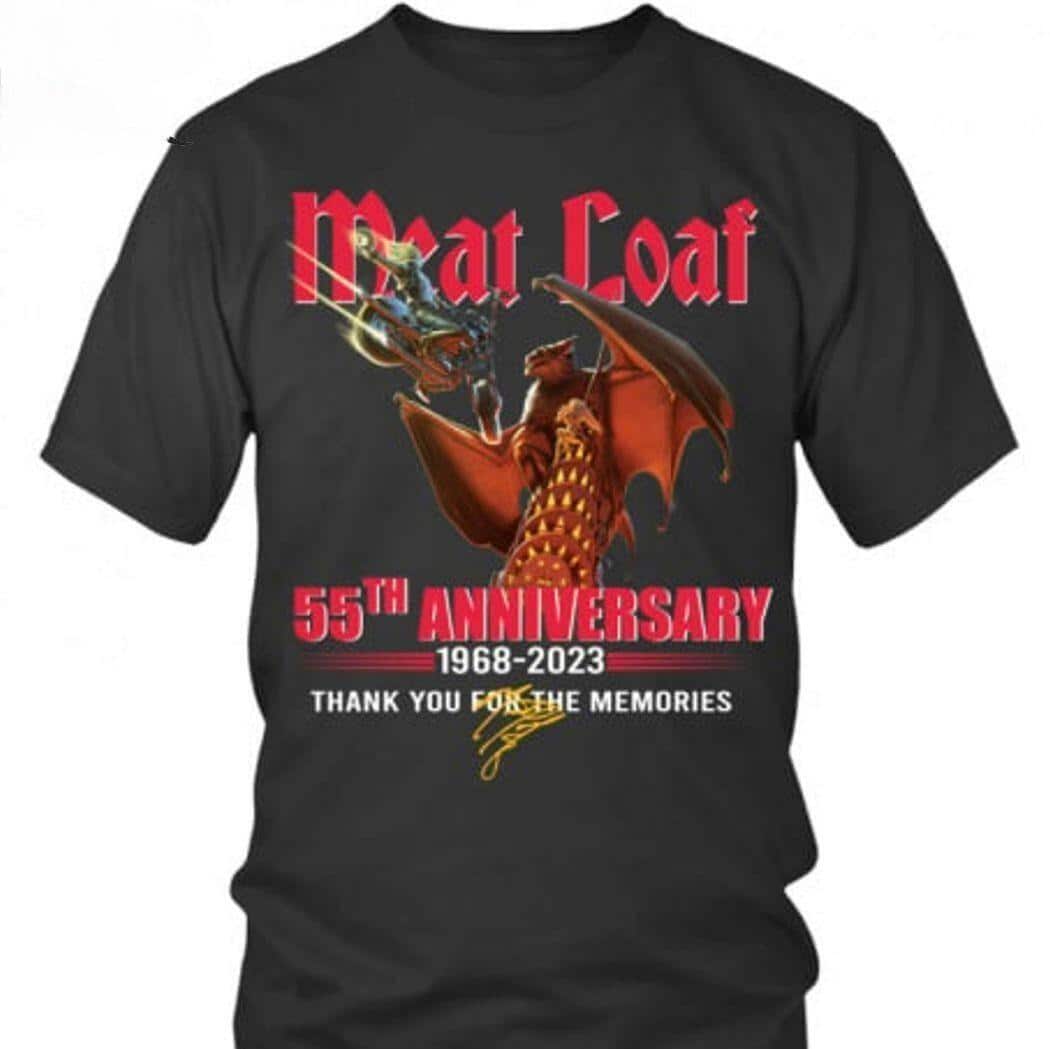 Meat Loat 55th Anniversary Thank You For The Memories T-Shirt