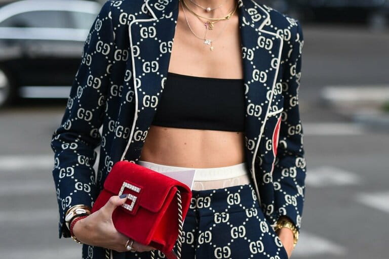Milan, Italy - Detailed street style outfits during Milan Fashion Week - MFWSS19 Milan, Italy - Detailed street style outfits during Milan Fashion Week - MFWSS19