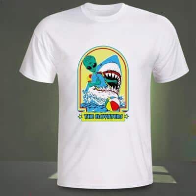 Alien Shark T-Shirt The Elovaters
