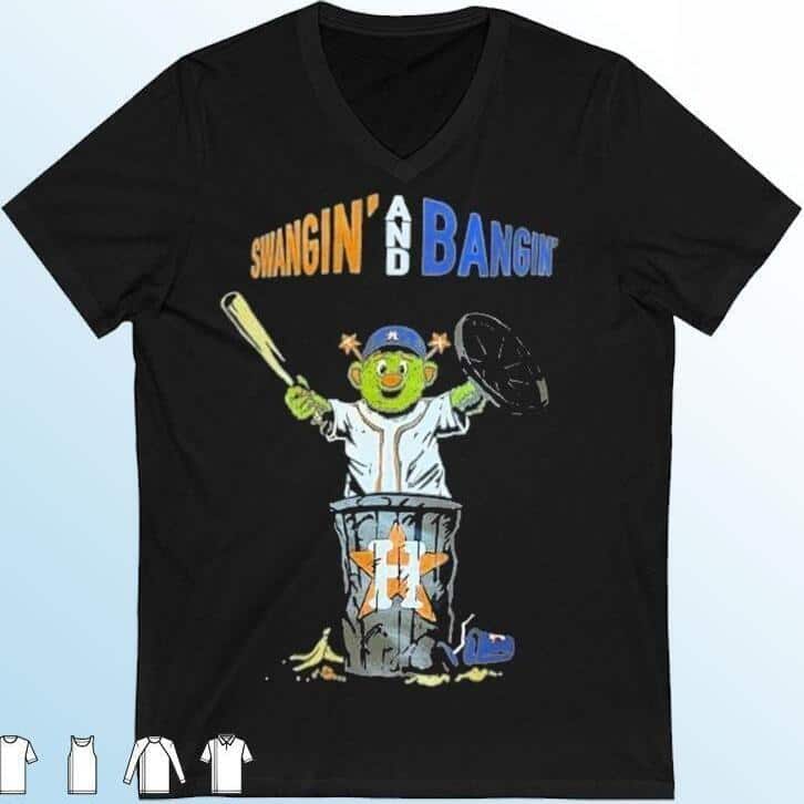 MLB Houston Astros T-Shirt Swangin’ And Bangin’