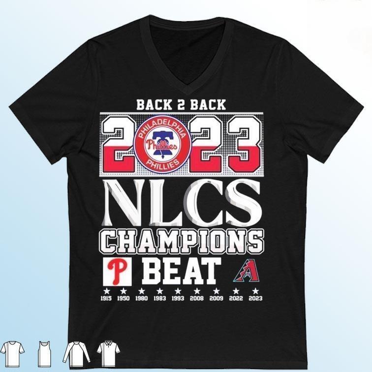 Philadelphia Phillies Arizona Diamondbacks T-Shirt NLCS Champions Beat