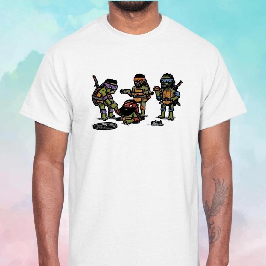 New Ninja Group Manhole Cover T-Shirt