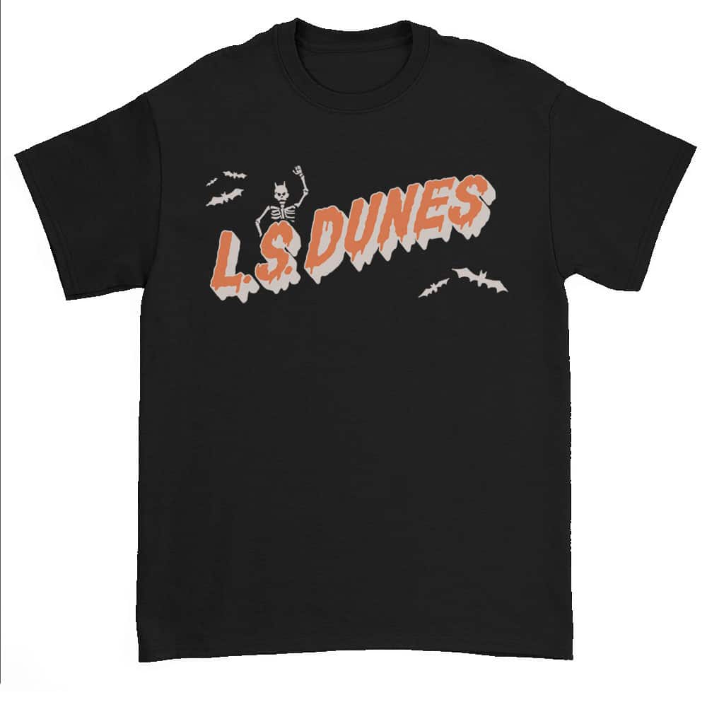 Ls Dunes T-Shirt Spooky Skeleton