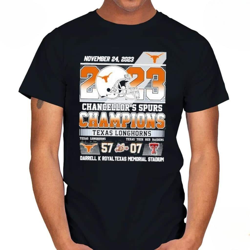 Chancellor’s Spurs Champions Texas Longhorns T-Shirt