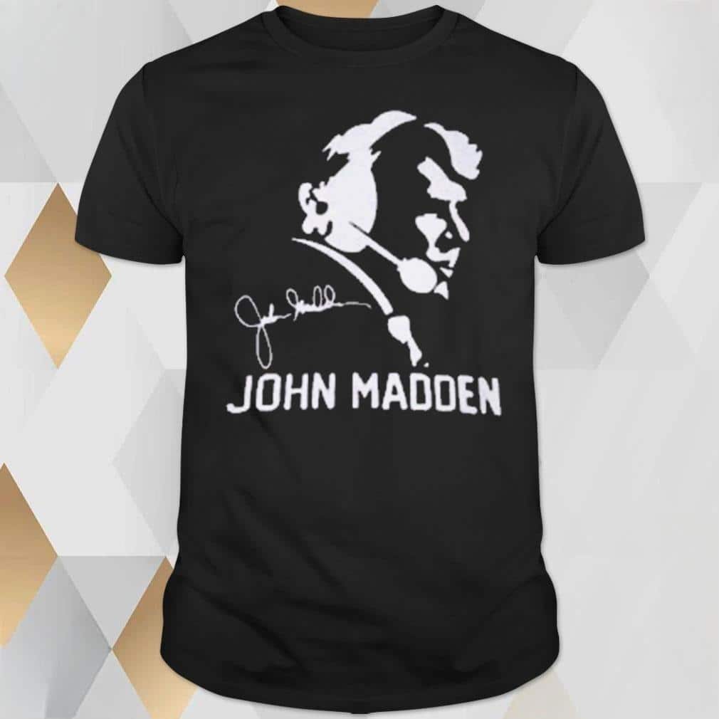 John Madden T-Shirt Signature
