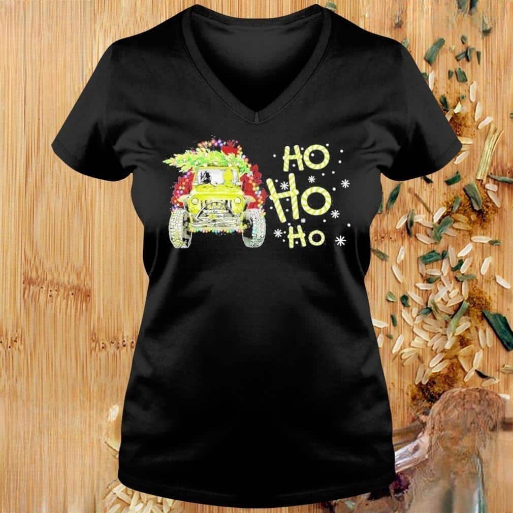 Grinch Jeep T-Shirt Ho Ho Ho