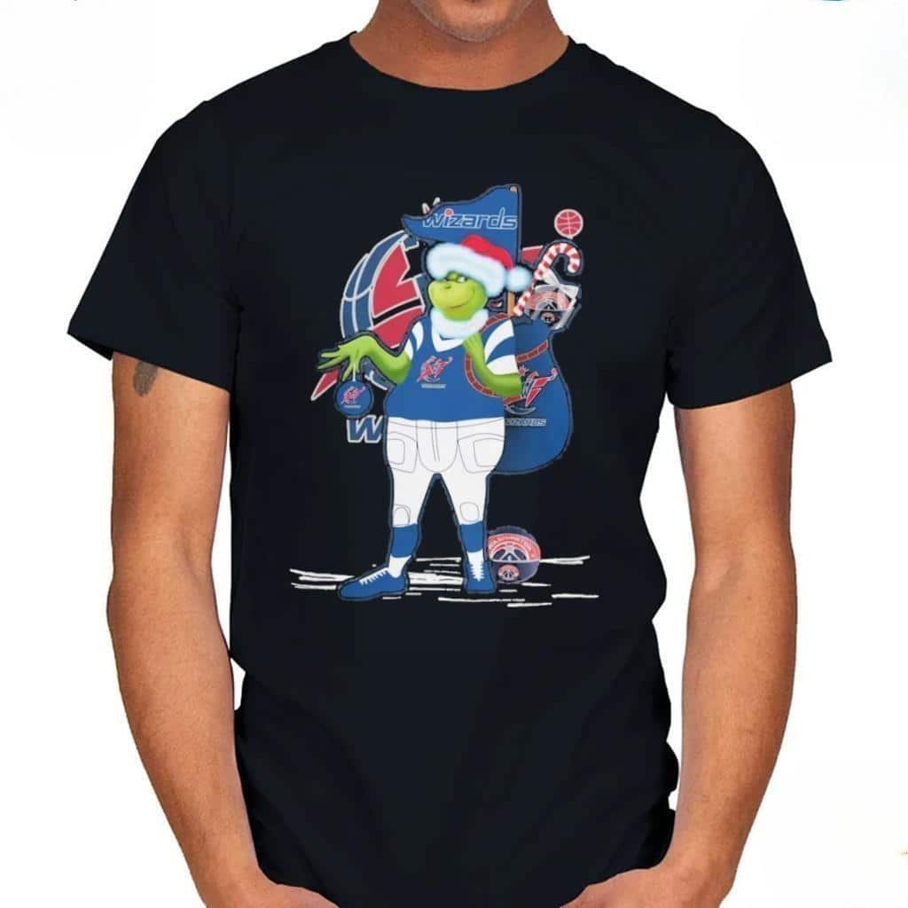 Funny Grinch Washington Wizards T-Shirt