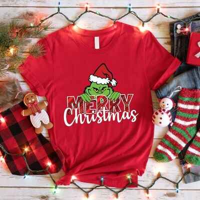 Grinch Merry Christmas T-Shirt