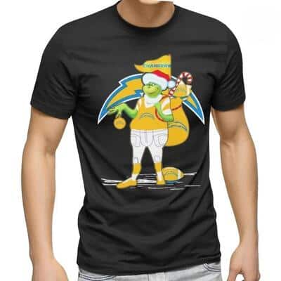 Funny Grinch Los Angeles Chargers T-Shirt