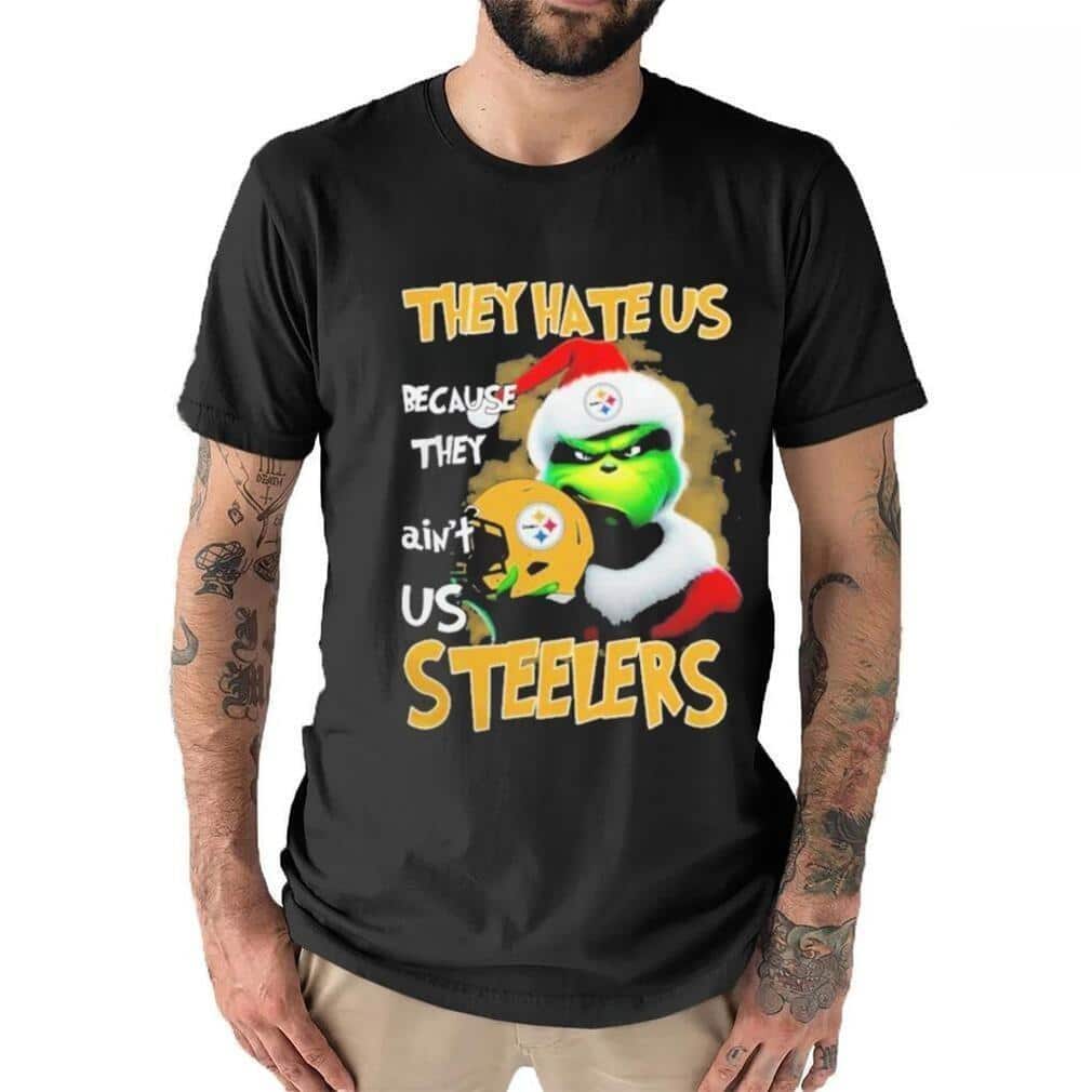 They Hate Us Because Ain’t Us NFL Pittsburgh Steelers T-Shirt