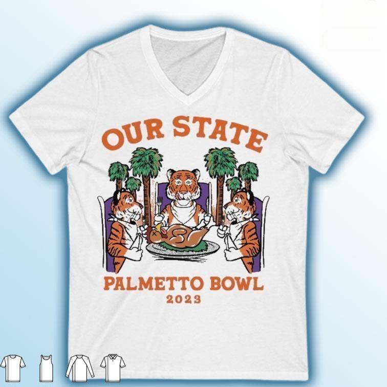 Clemson Tigers T-Shirt Our State Palmetto Bowl