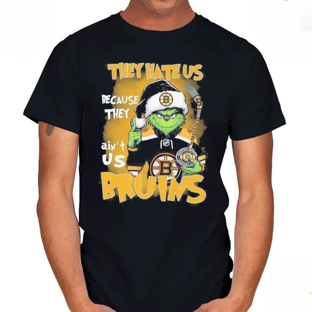 Funny Grinch Boston Bruins T-Shirt