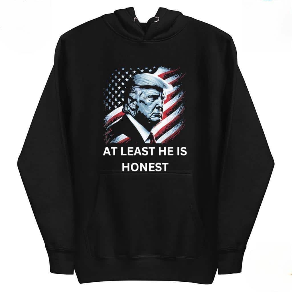 Donald Trump T-Shirt At Least He Is Honest US Flag