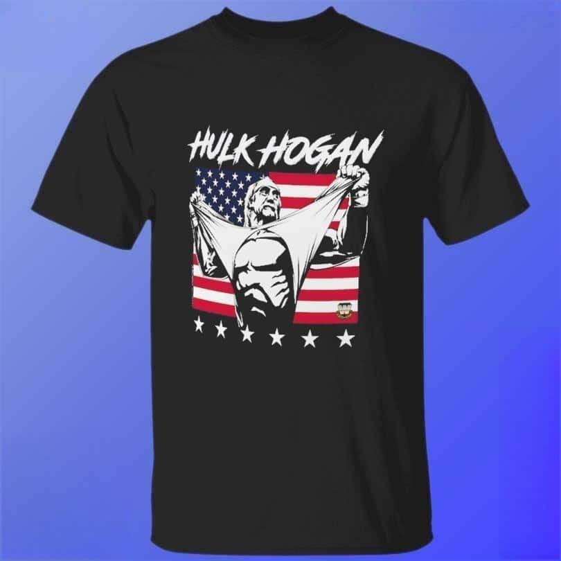 Hulk Hogan T-Shirt American Flag
