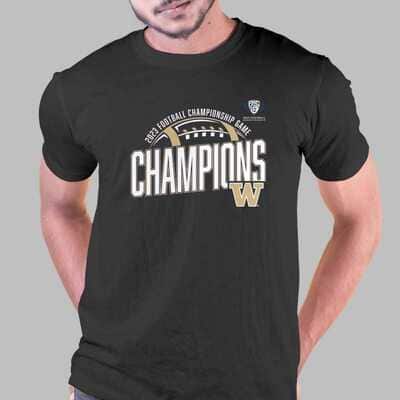 NCAA Washington Huskies T-Shirt Football Championship Game
