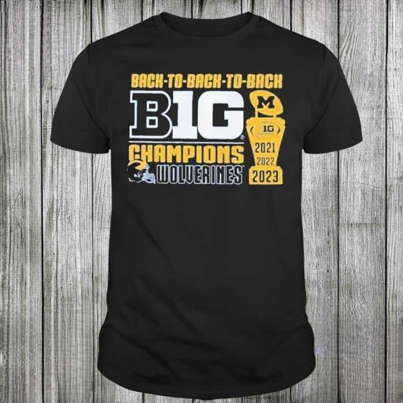 Retro NCAA Michigan Wolverines T-Shirt