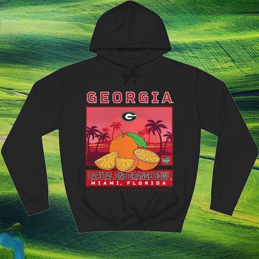 Georgia Bulldogs T-Shirt Capital One Orange Bowl