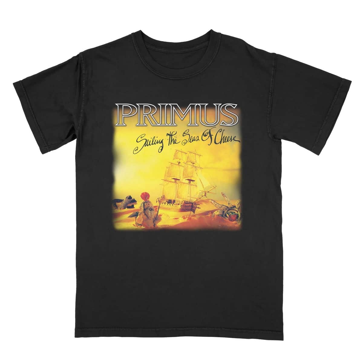 Vintage Primus Sailing The Seas Of Cheese T-Shirt