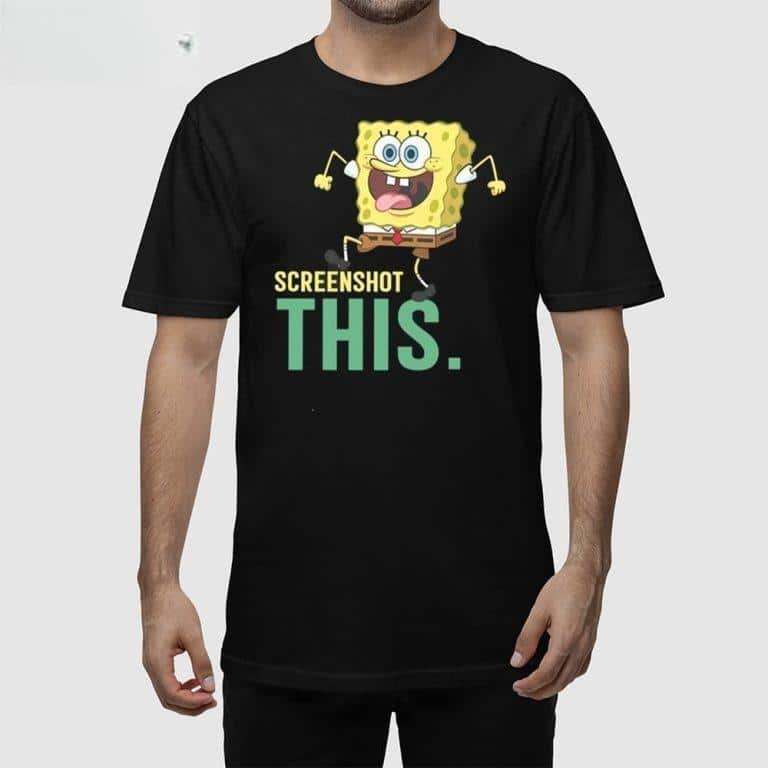 Screenshot This Spongebob T-Shirt