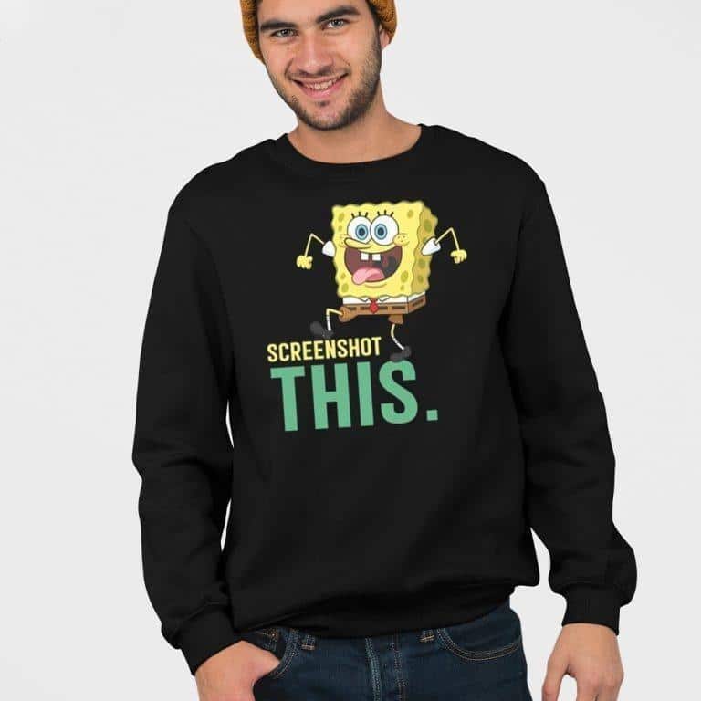 Screenshot This Spongebob T-Shirt