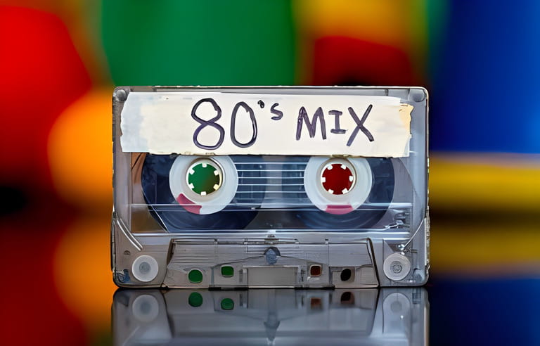 The 80'sMixed Tape. An eighties mixed tape.