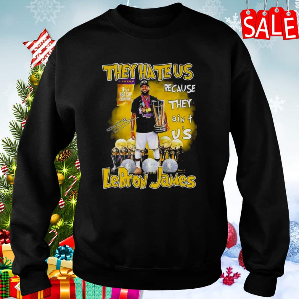 They Hate Us Because They Ain’t Us Lebron James T-Shirt