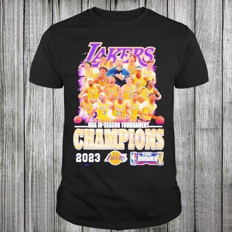 NBA Los Angeles Lakers T-Shirt In-Season Tournament Champions