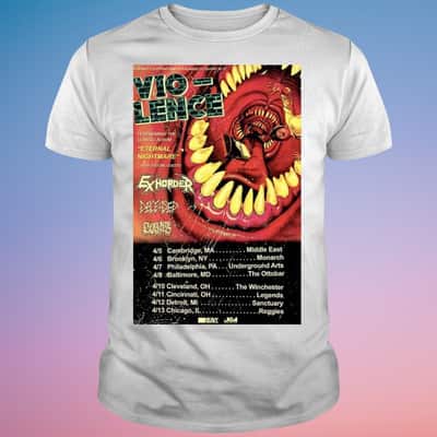 Vio Lence Performing The Classic Album Tour T-Shirt