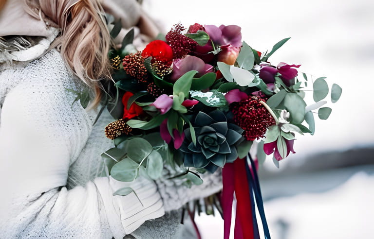 winter bridal bouquet,the bride's bouquet 2020, winter wedding winter bridal bouquet,the bride's bouquet 2020, winter wedding