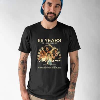 Tina Turner 66 Years Thank You For The Music T-Shirt