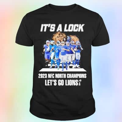 It’s A Lock NFC North Champions Let’s Go Lions T-Shirt