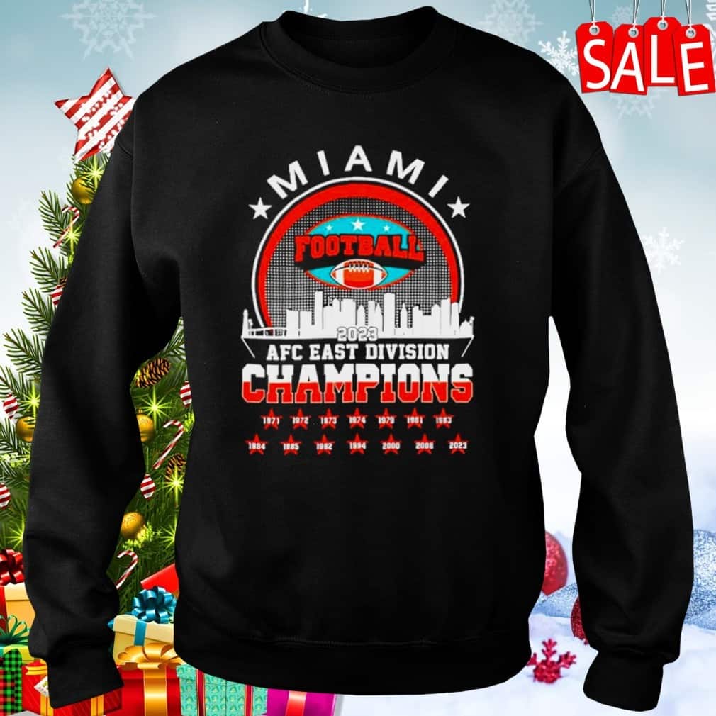 Miami Dolphins T-Shirt AFC East Division Champions