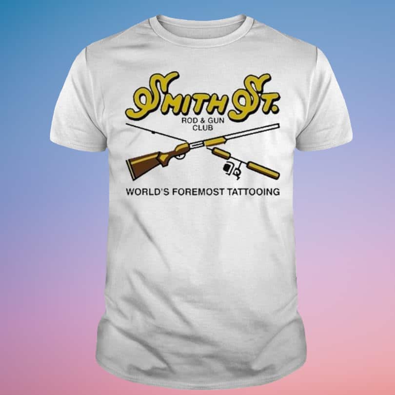 Basic Smith St Rod & Gun Club World’s Foremost Tattooing T-Shirt
