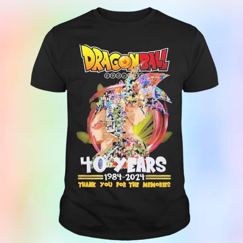 Dragon Ball T-Shirt Thank You For The Memories
