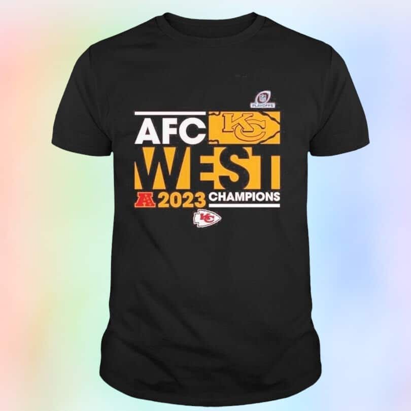 NFL Kansas City Chiefs T-Shirt AFC West Division Champions