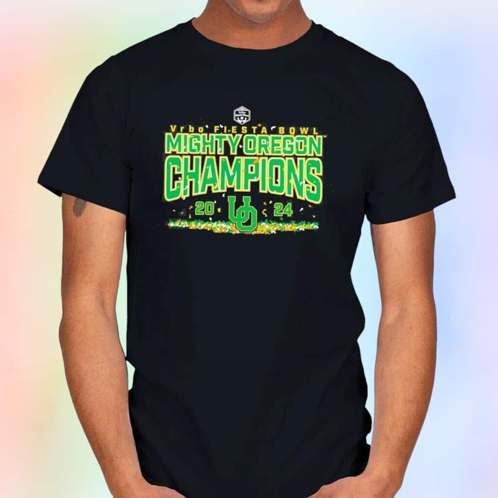 NCAA Oregon Ducks T-Shirt Fiesta Bowl Champions