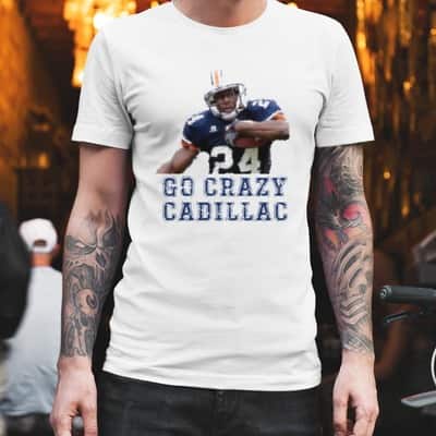 NCAA Auburn Tigers T-Shirt Go Crazy Cadillac