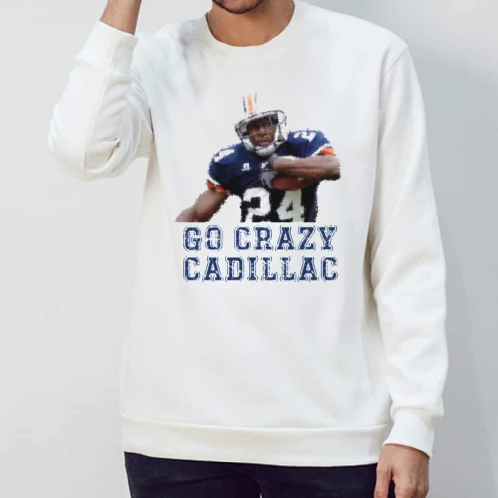 NCAA Auburn Tigers T-Shirt Go Crazy Cadillac