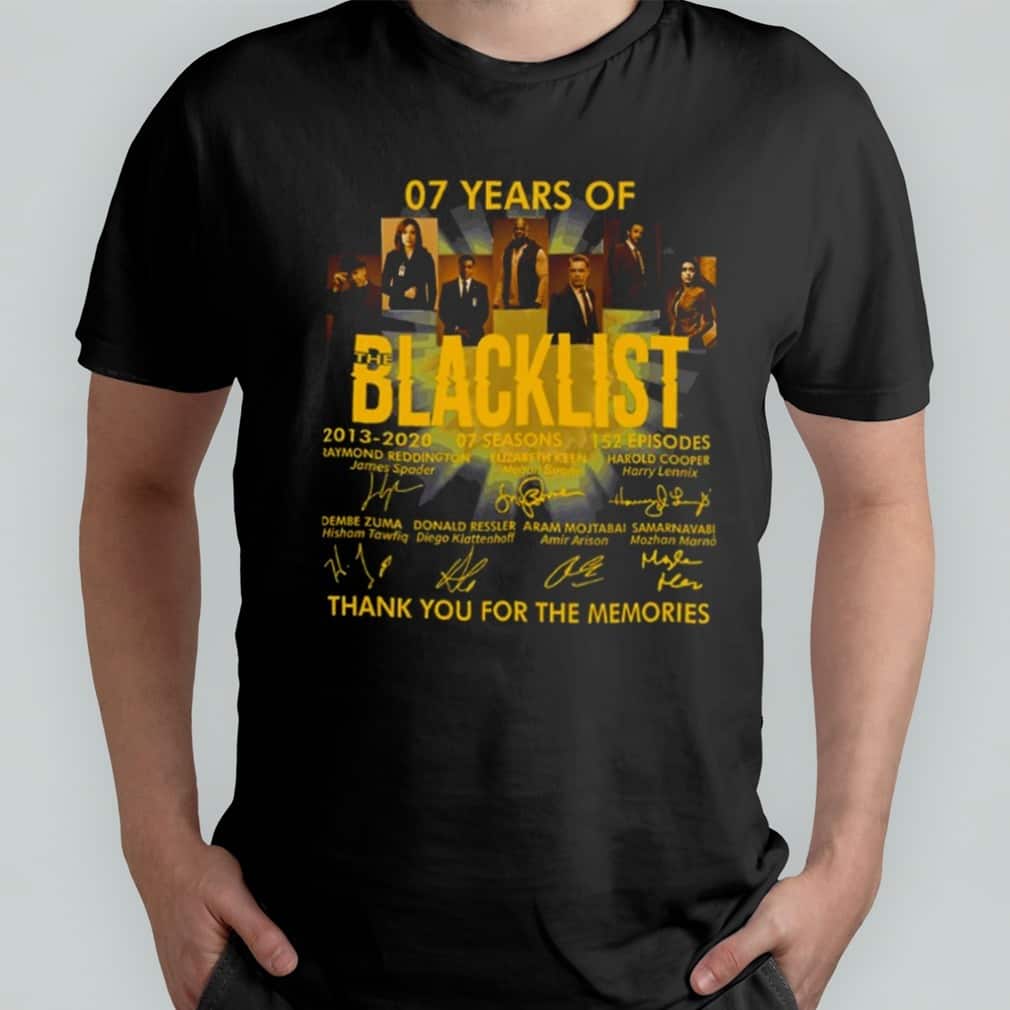 7 Years Of The Blacklist T-Shirt