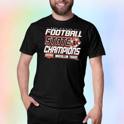 Massillon Tigers T-Shirt OHSAA Football Division II State Champions