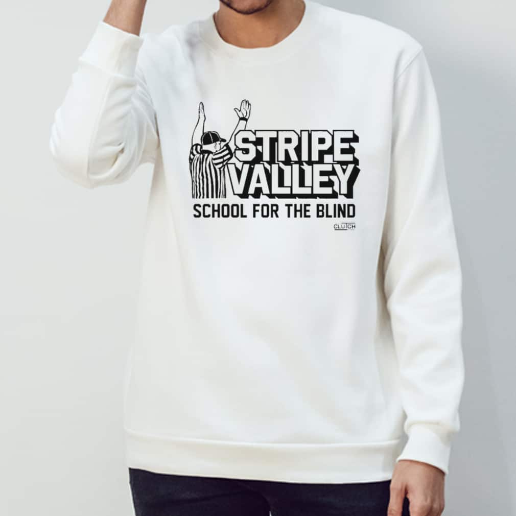 Basic Stripe Valley School For The Blind T-Shirt