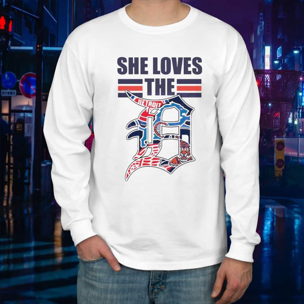 She Loves The D Detroit T-Shirt
