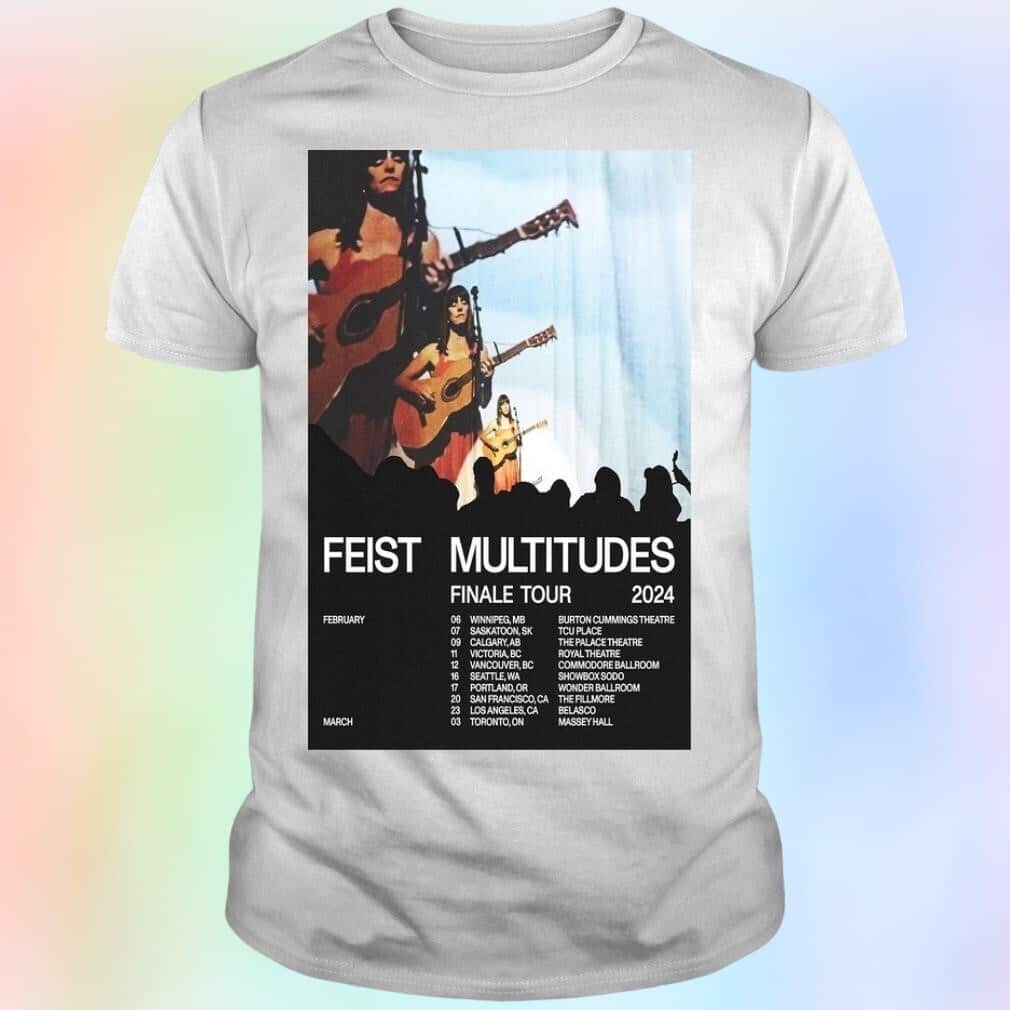 Feist Finale Tour Feb And March T-Shirt