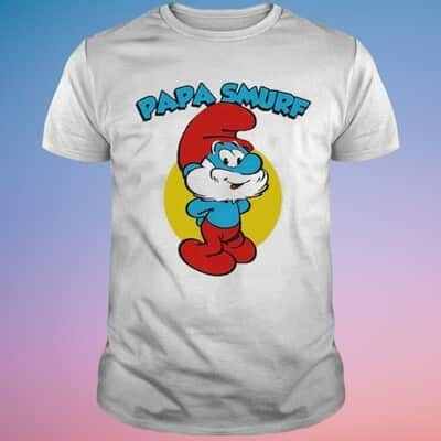Cool Shannon Sharpe Wearing Papa Smurf T-Shirt