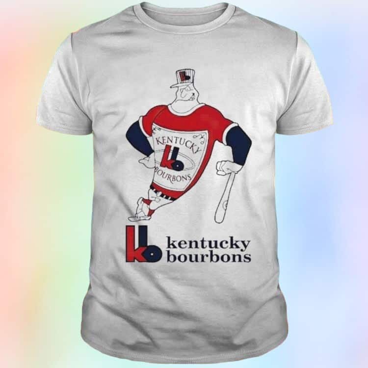 Funny Kentucky Bourbons Baseball T-Shirt